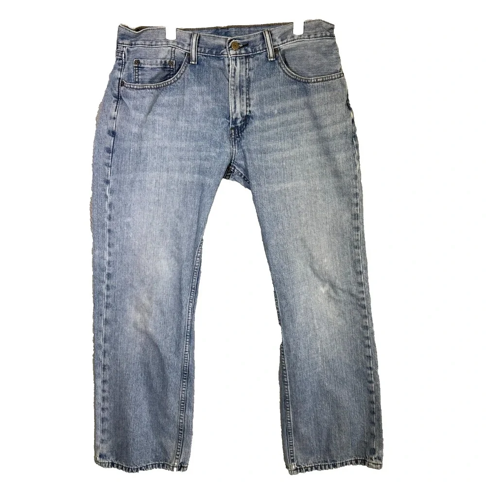 Levi's 559 Men's Jeans 34x30 Blue Denim Mid-Rise Straight Leg